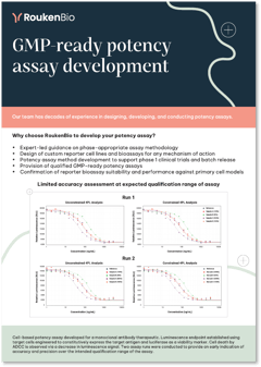RoukenBio - GMP-ready potency assay development