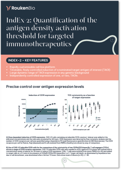 RoukenBio - IndEx-2 inducible cell line capabilities